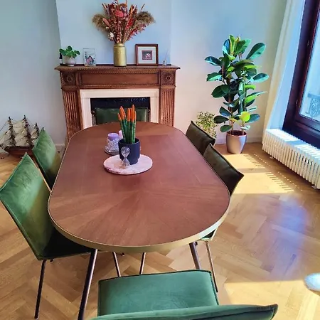 Traditional Chic, High Ceilings' Aircos And Garage Antwerp